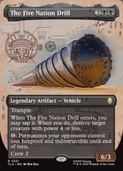 The Fire Nation Drill Avatar- The Last Airbender Field Notes Art